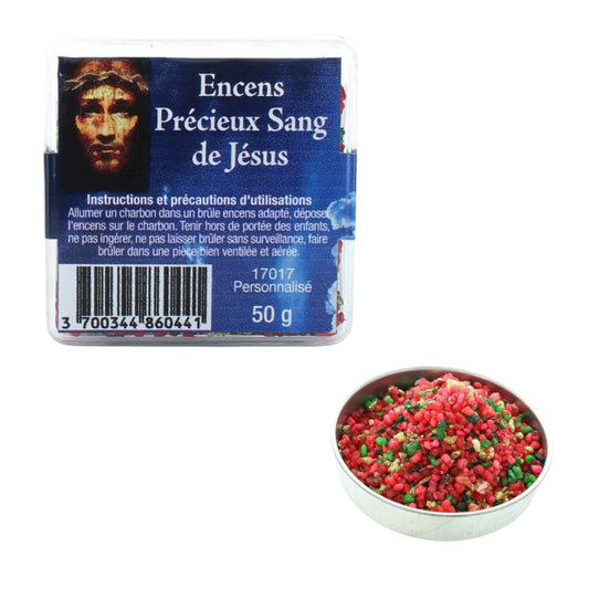 Encens du Précieux Sang de Jésus, en grains