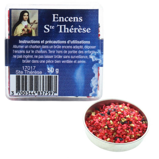 Encens religieux de Sainte Thérèse, en grains